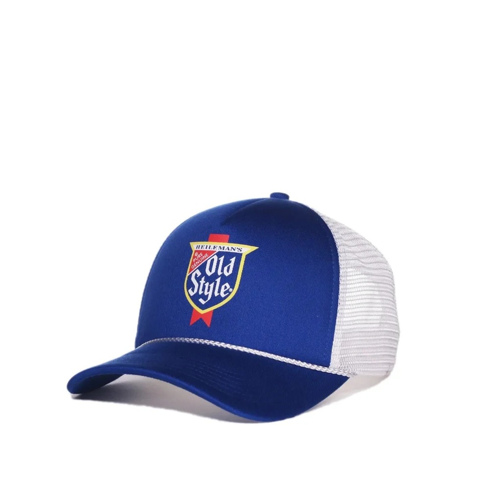 Outdoor Cap Heileman Old Style Lager Beer Royal White One Size Adjustable‎ Hat - Picture 3 of 3